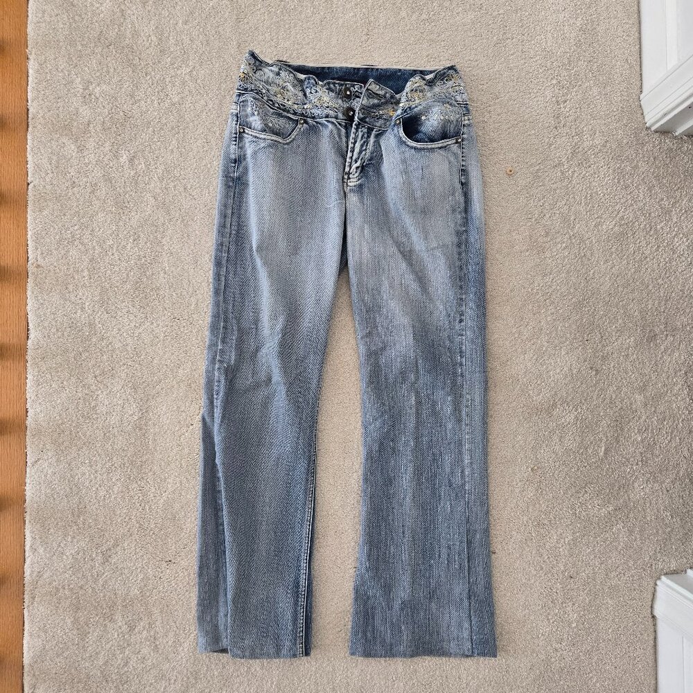 Amazing colored boot cut jeans